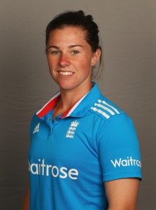 LOUGHBOROUGH, ENGLAND - JULY 10:  Tammy Beaumont of England poses for a portrait at the ECB National Performance Centre on July 10, 2014 in Loughborough, England.  (Photo by Matthew Lewis/Getty Images for ECB)