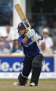 TAUNTON, ENGLAND - JULY 21:  Amy Jones of England in action during the 1st Royal London ODI of the Women's Ashes Series between England Women v Australia Women at The County Ground on July 21, 2015 in Taunton, England.  (Photo by Julian Herbert/Getty Images)