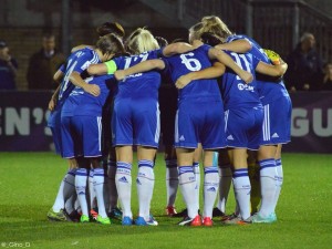 huddle v Wolfsburg