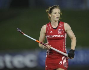 Great Britain's Helen Richardson the Investec London Cup at the Quintin Hogg Memorial Ground, Chiswick, west London, 7th June 2012.