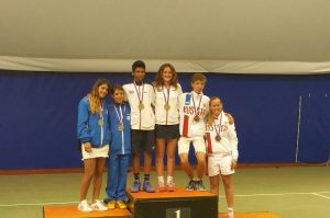 Junior Mixed Doubles Esah Hayat and Phoebe Suthers - Copy