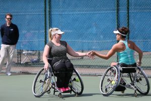 British Open Wheelchair Tennis Championships 2016, Nottingham (sponsored by UNIQLO). Louise Hunt