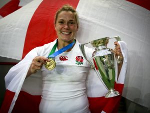 Rachael Burford. WRWC England v Canada, World Cup Final at Stade Jean Bouin, Avenue du Général Sarrail, Paris, France, on 17th August 2014